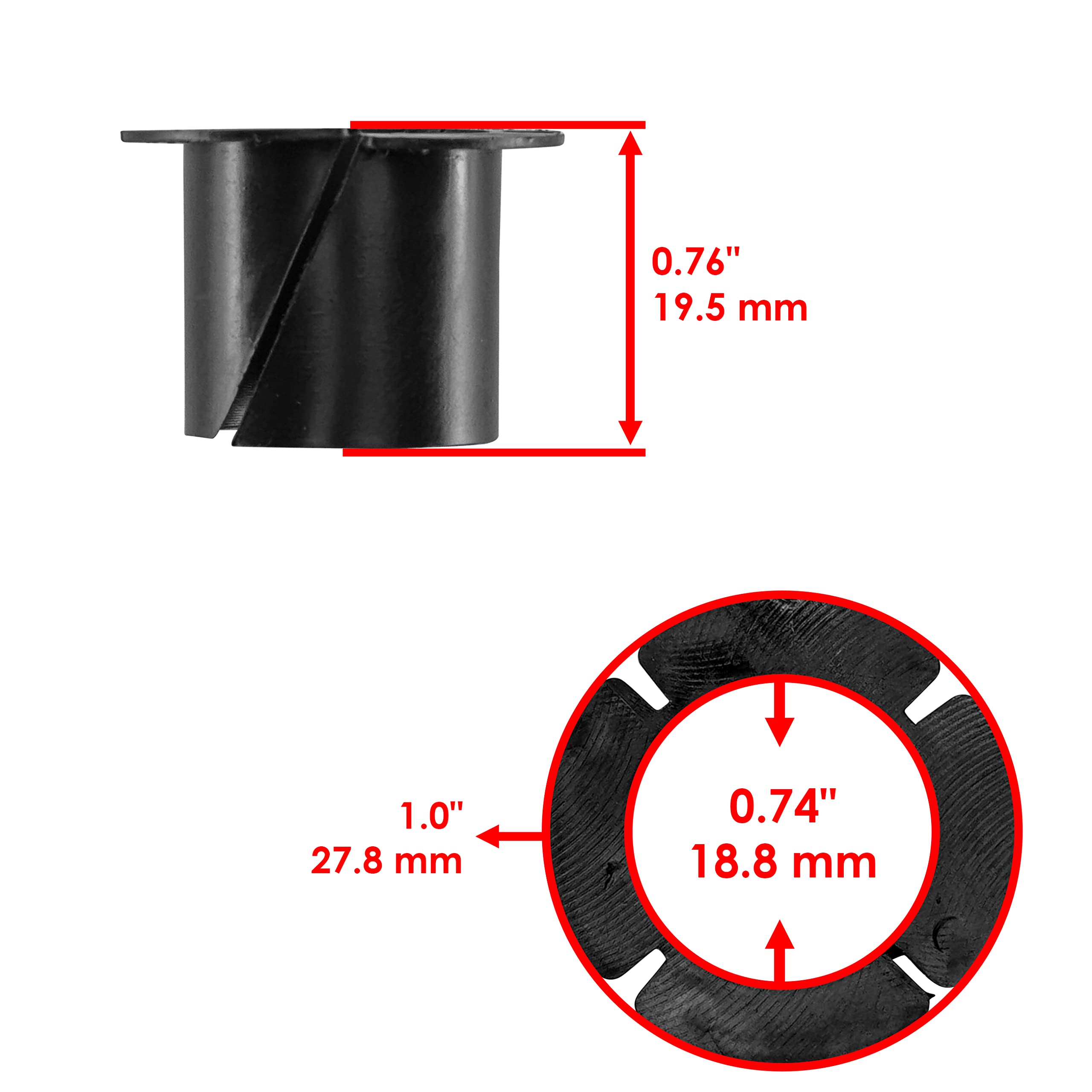 Amazon.com: Caltric Flange Bushing Compatible with Husqvarna LR122